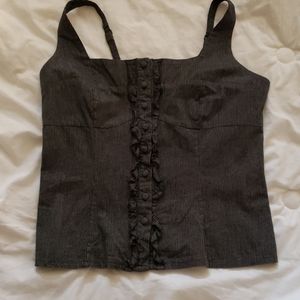 Charlotte Russe corset inspired top